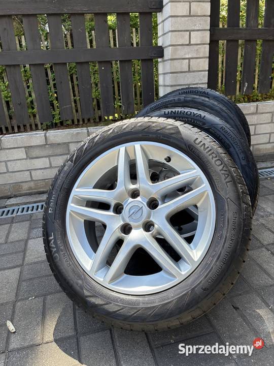 Koła letnie aluminiowe 16 Opel sprzedam