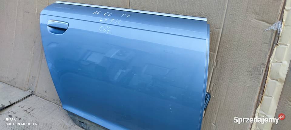 DRZWI PRAWY TYŁ AUDI A6 C6 LY7H 20042011 Drzwi śląskie Przystajń