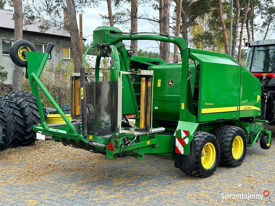 Sprzedam prasoowiajrke john deere 744H Mchale Laskowiec