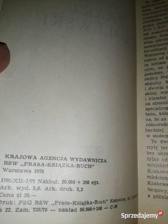 Lileyko Warszawa Trakt królewski książki