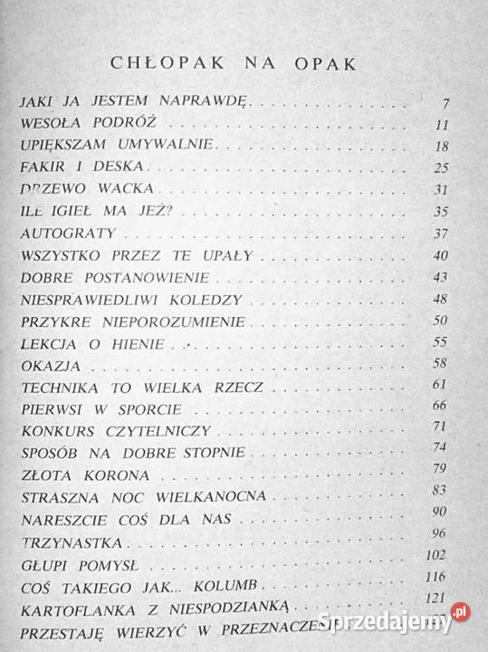 Chłopak na opak Hanna Ożogowska Chełm