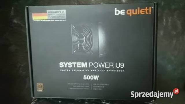 zasilacz Bequiet 500wat Rybnik