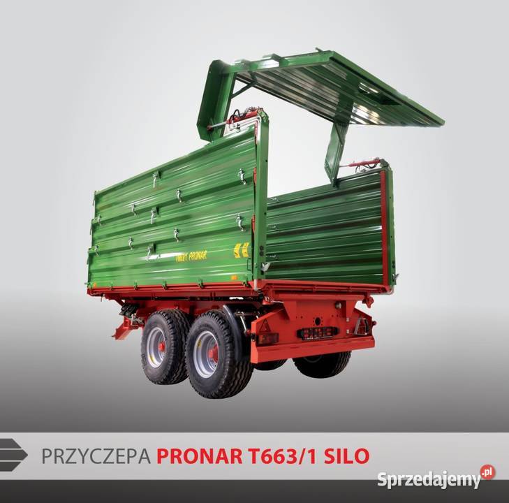 Przyczepa PRONAR T6631S tandem promocyjna Pronar Łęczyca
