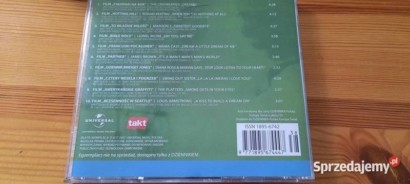 Muzyczne hity wielkiego ekranu CD 3 Warszawa