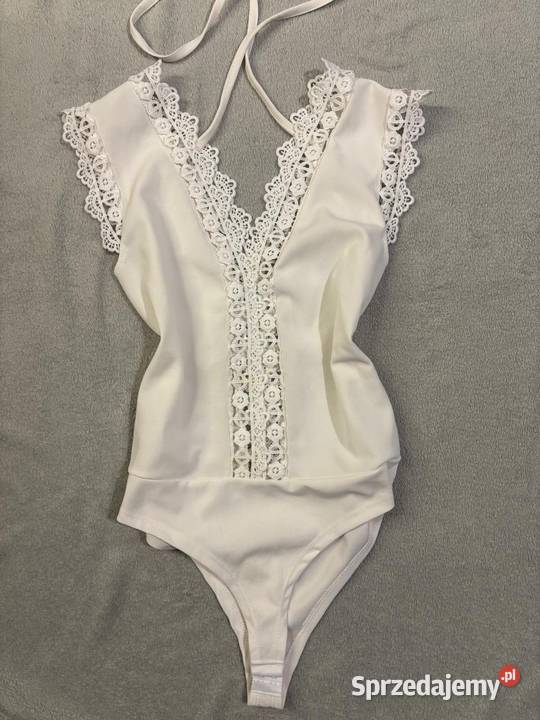 Body białe z koronką łódzkie Zgierz