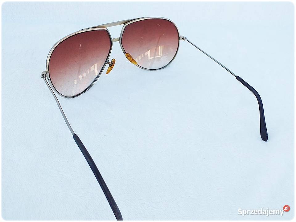 Stare Okulary przeciwsłoneczne Duże Aviator Żary