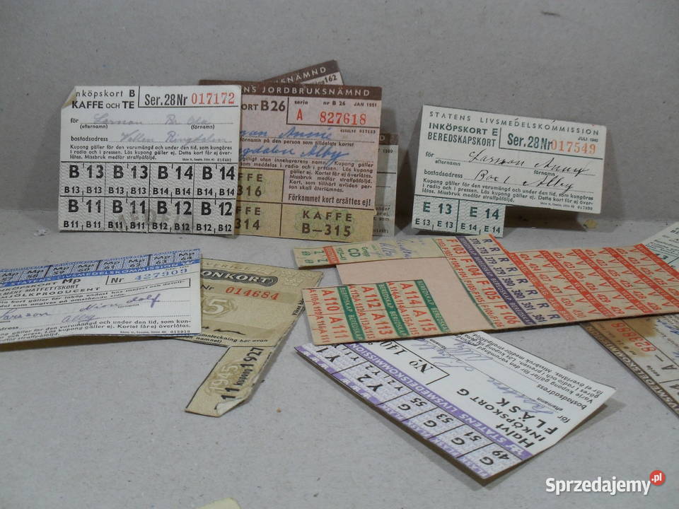 Talony Reklamentacyjne na Żywność Szwecja