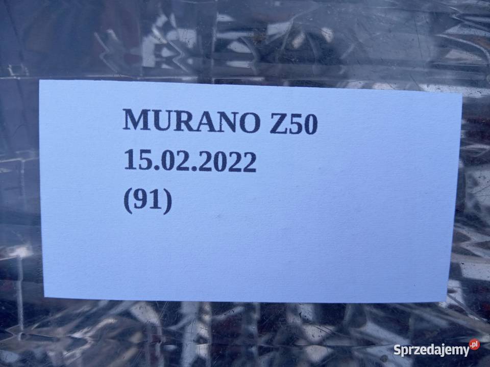 LAMPA KLAPY BAGAŻNIKA TYŁ PRAWA NISSAN MURANO Nowy Tomyśl sprzedam