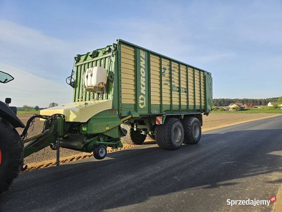 Krone ZX450 GD przyczepa zbierająca objętościowa podlaskie Wysokie Mazowieckie