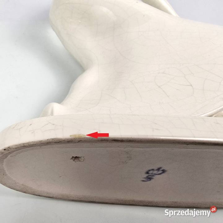 Figura Art Deco Tnzerin Tancerka Sitzendorfer Bronisze