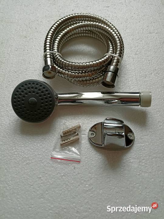 Zestaw prysznicowy słuchawka wąż uchwyt Kłodzko