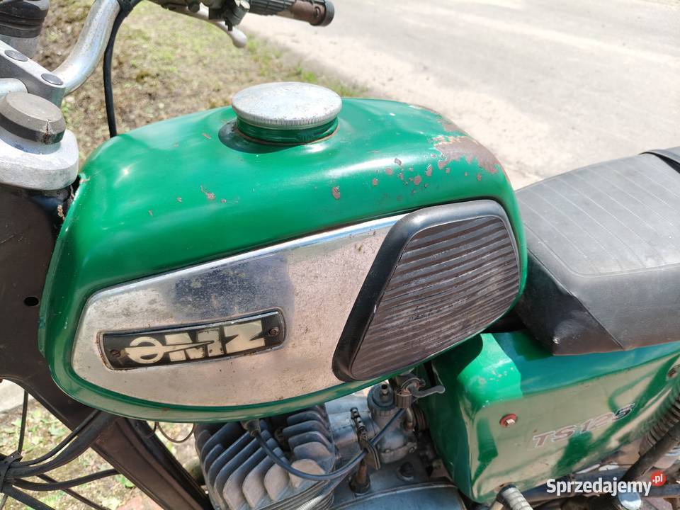 MZ ts 125 1982r z dokumentami Kalisz sprzedam