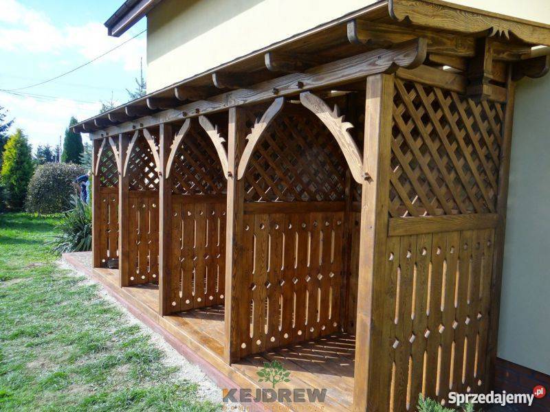 Drewutnia ozdobna z czterema boksami Wojciech Piła Pierwsza sprzedam