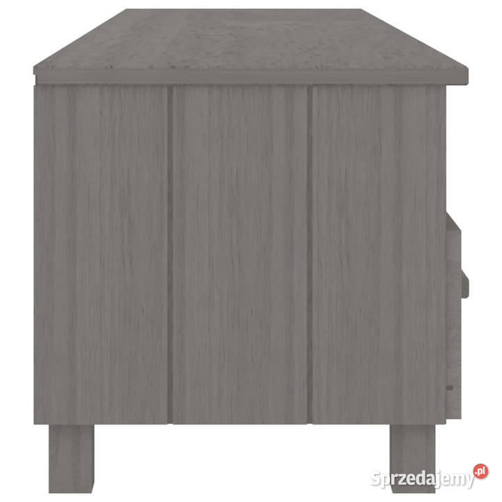 Szafka pod TV HAMAR jasnoszara 158x40x40 drewno mazowieckie