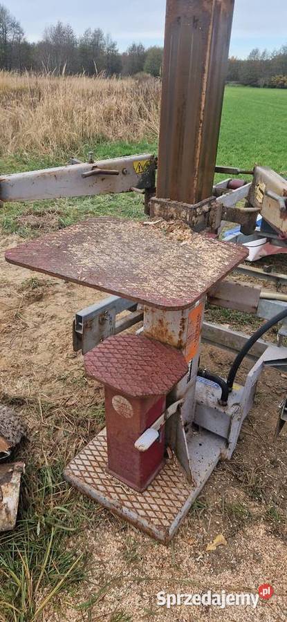 Łuparka hydrauliczna spalinowa jezdna 12 ton opolskie Namysłów sprzedam