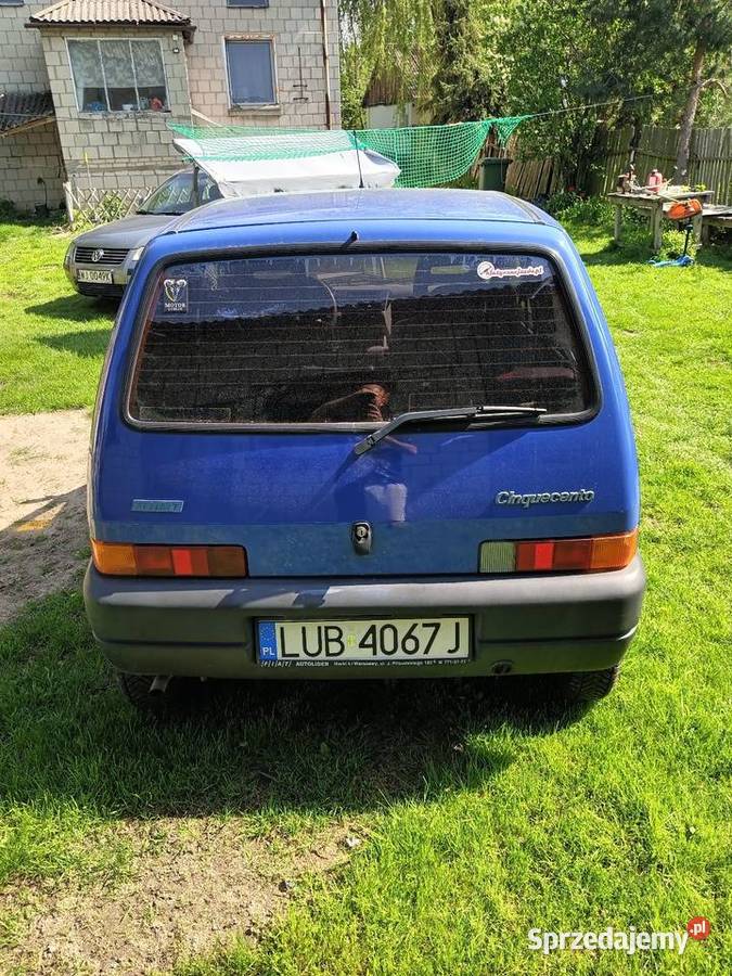 Fiat Cinquecento 700 ładny możliwa zamiana 170000km Lublin sprzedam