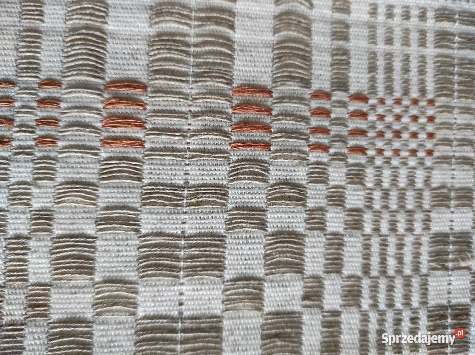 Serwetki lniane Nowe PRL 2 Warpechy Stare