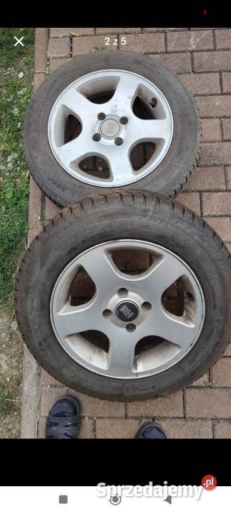 Koła zimowe 19565 R15 z audi 80 Samochodowe Motoryzacja podkarpackie Dynów