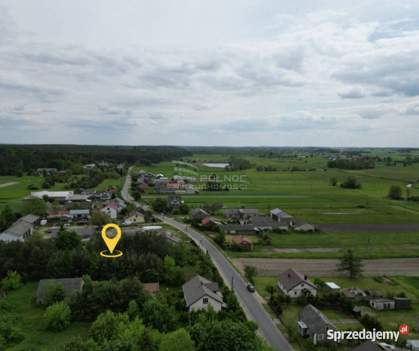 Działka Siedliskowa w Ruskowie 2791m2 siatka mazowieckie Rusków