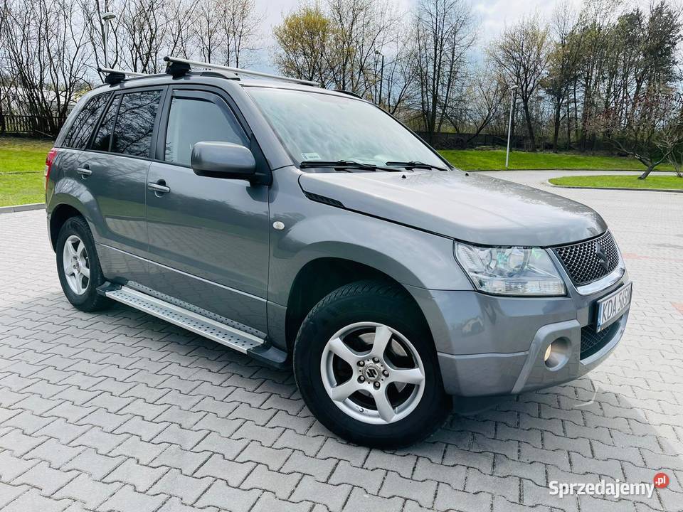 Suzuki Grand Vitara 20 benzyna LPG 2006r reflektory ksenonowe Dąbrowa Tarnowska