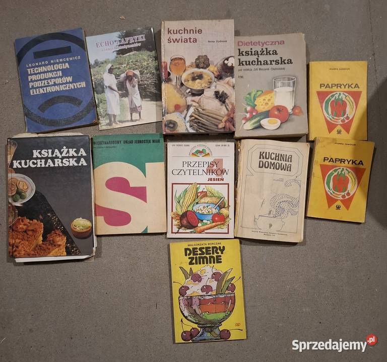 Książki różne zestawy miękka Kajetany