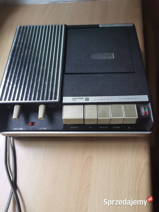 Magnetofon kasetowy Unitra MK 125 z lat 70 tych Kraków