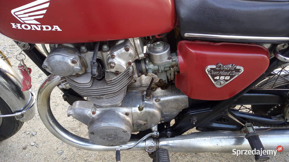 Honda CB 450 Zarejestrowana ładny stan nieuszkodzony Padniewko