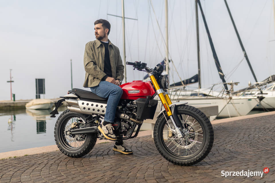 Fantic Caballero 125 Scrambler MY26 czerwony Rok produkcji 2026 Szczecin