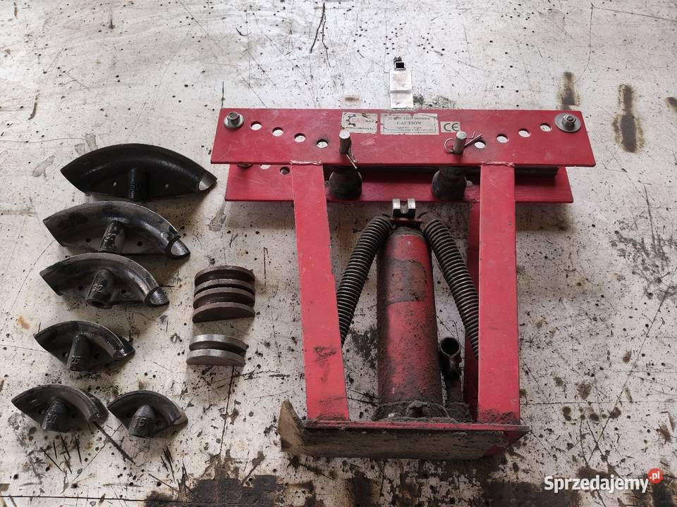 Giętarka Hydrauliczna Do Rur 12 Ton CARMAX Łódź