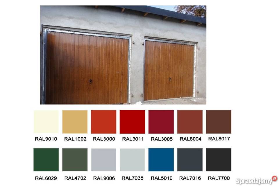 Brama dwuskrzydłowa BRAMA GARAŻOWA DWUSKRZYDŁOWA Mrągowo sprzedam
