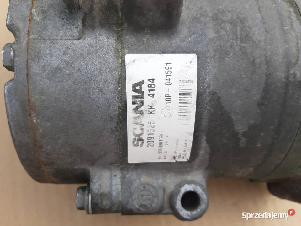 SCANIA R S NGS SPRĘŻARKA KLIMATYZACJI POSTOJOWEJ lubuskie Trzciel