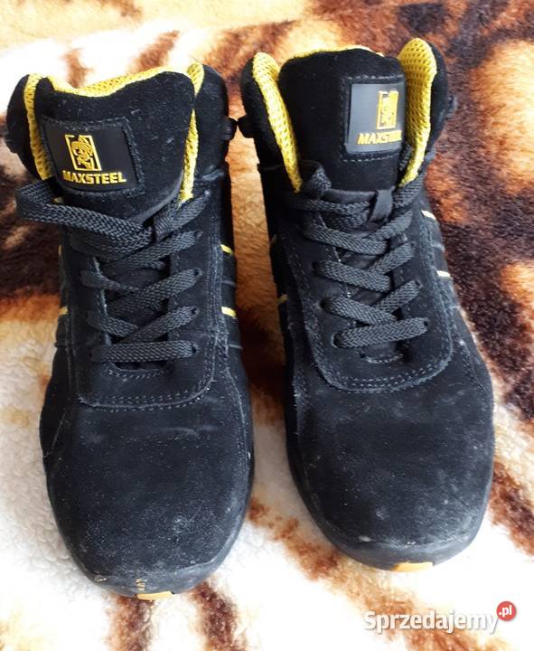 Robocze buty ochronne wysokie kostkę z metalowym podlaskie Białystok