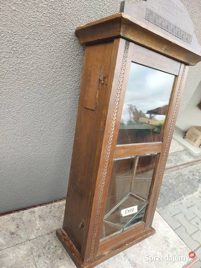 S177 Skrzynia obudowa starego zegara