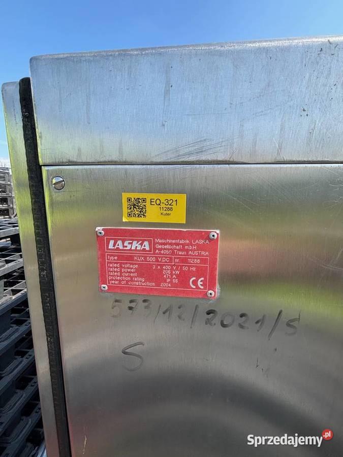 Kuter próżniowy LASKA 500l 2004 r Gastronomia