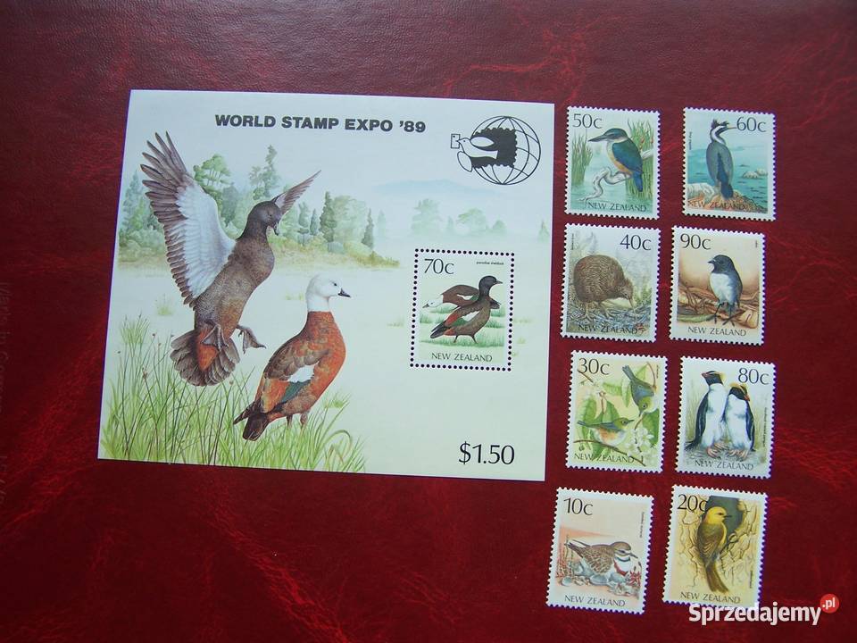 Nowa Zelandia 1988 MNH Fauna Ptaki Tychy