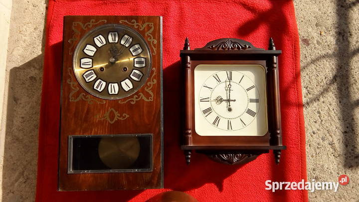 Zegary zestaw vintage Krzeszowice sprzedam