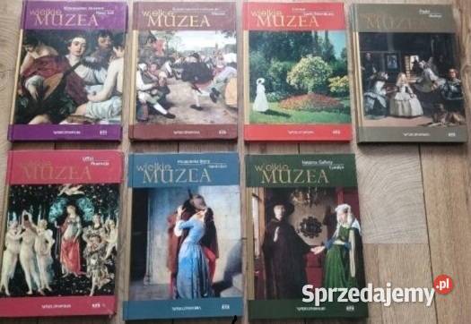 WIELKIE MUZEA 8 tomów Osięciny