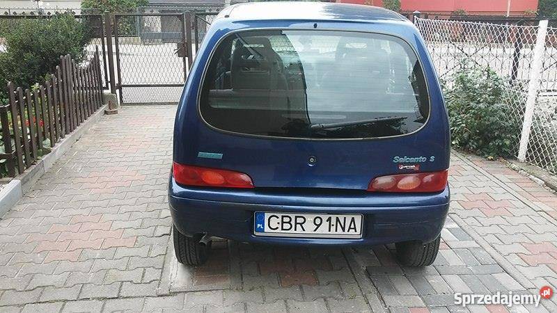 Fiat seicento 11 spi 1999r do poprawek