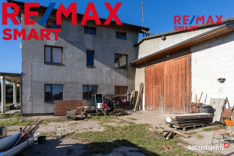 Na sprzedaż Stolarnia z budynkiem mieszkalnym warmińsko-mazurskie Bełk