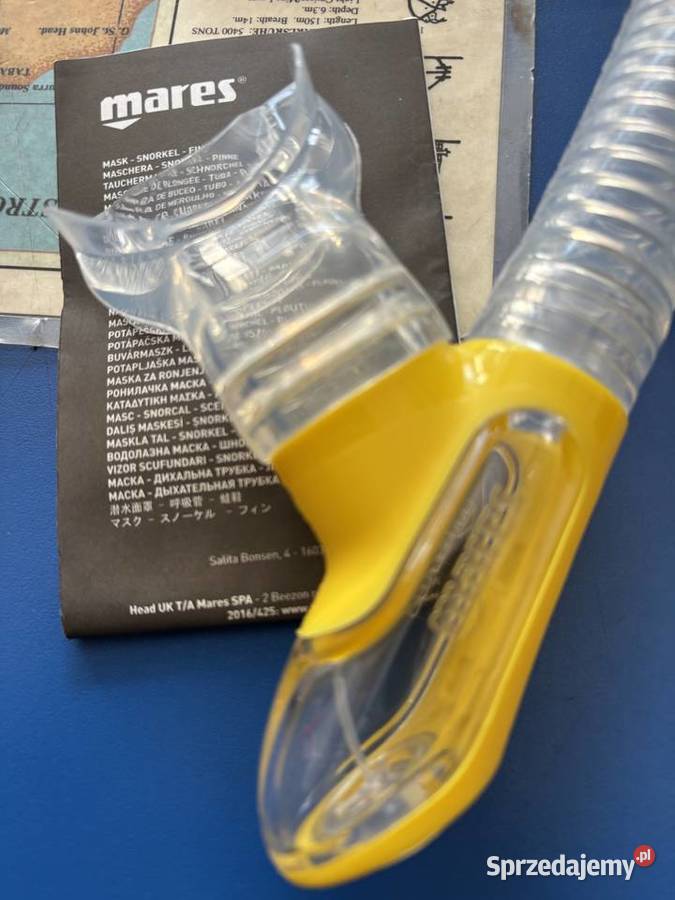 Fajka Nurkowa Maresa ERGO FLEX z zaworkiem Bytom sprzedam