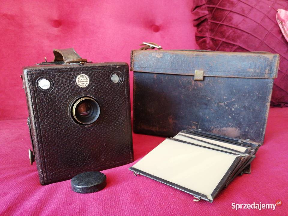 Foto aparat ILEXKODAK Camerabox plate 115 letni Wrocław