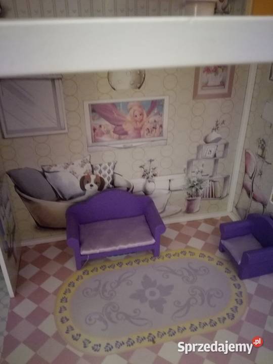 Domek lalek duzy z garażem mazowieckie Sochaczew