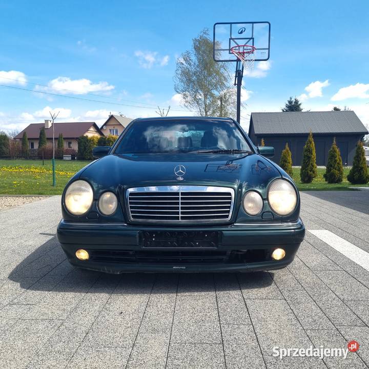 Pakiet Mercedes W210 E50 E55 AMG zderzak listwy