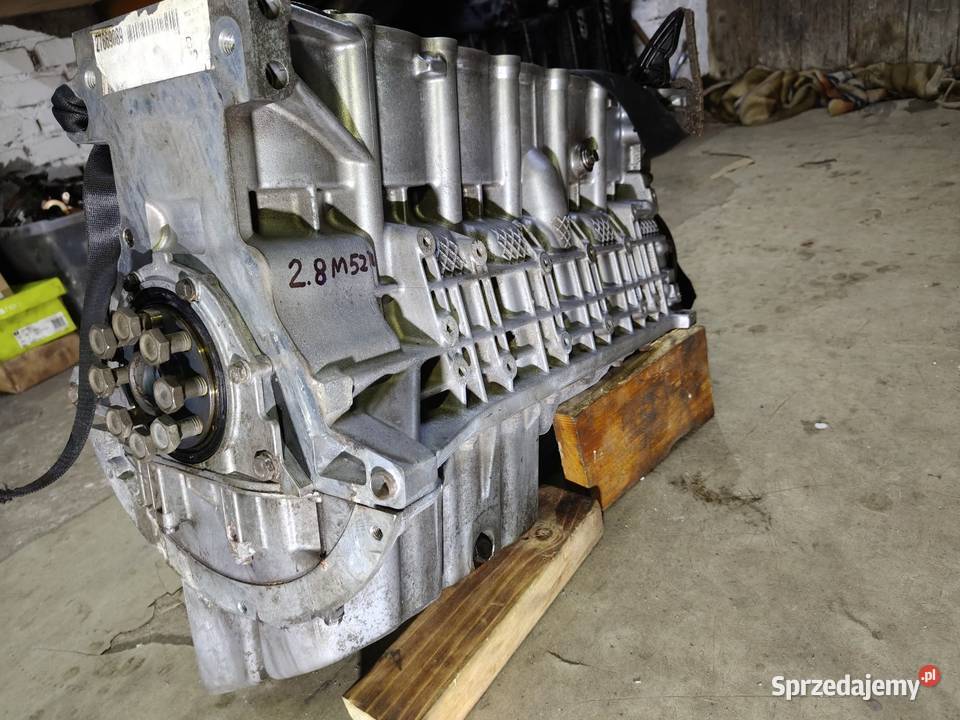 Bmw e46 dół silnika m52tu b28 komplet łódzkie Aleksandrów Łódzki