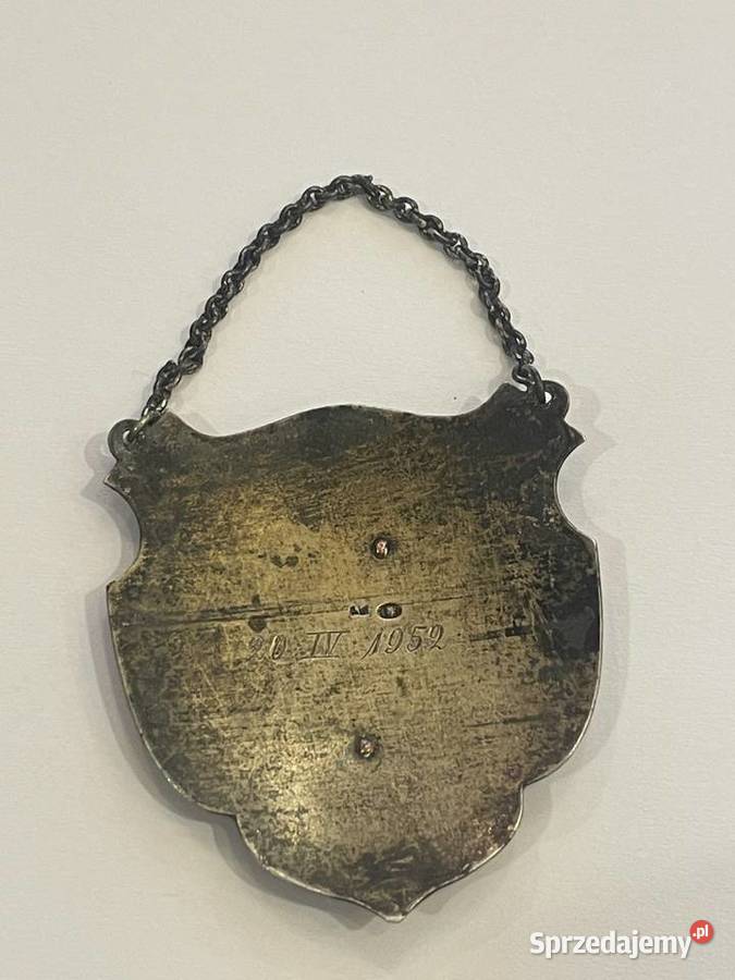Srebrny Ryngraf Matki Boskiej Ostrobramskiej Kraków