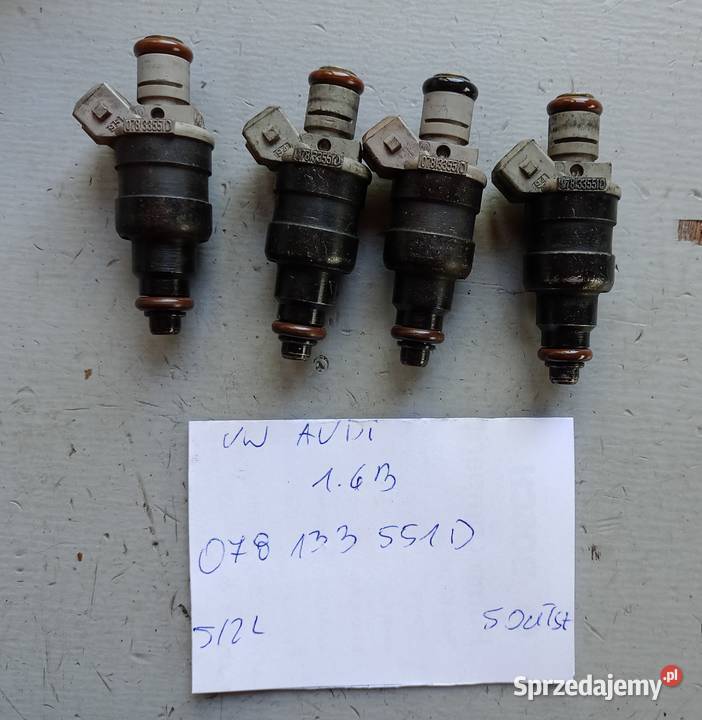 Sprawdzony wtryskiwacz VW Seat Skoda 16 B Suchedniów