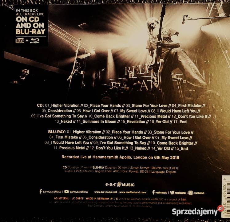 Koncert REEF In MOTION Live From Hammersmith