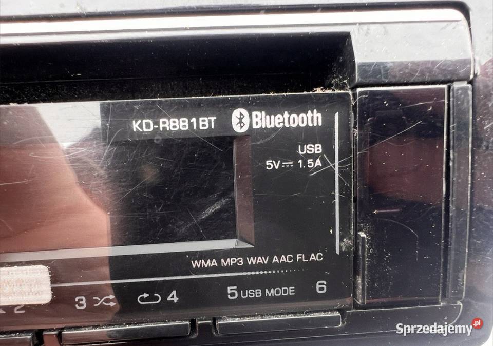 Radio samochodowe JVC KDR881BT bluetooth USB JVC Kielce