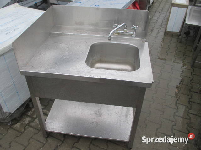 Zlew Gastronomiczny 1 Komorowy Z Półką 907585 Ostrów Wielkopolski