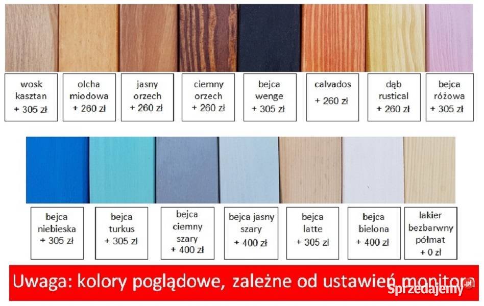 Łóżko IDYLLA piętrowe stabilne i bezpieczne Prudnik
